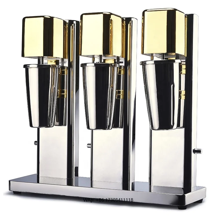 

Commercial bobba milk tea machine 3 heads 750ml cup milk shaker