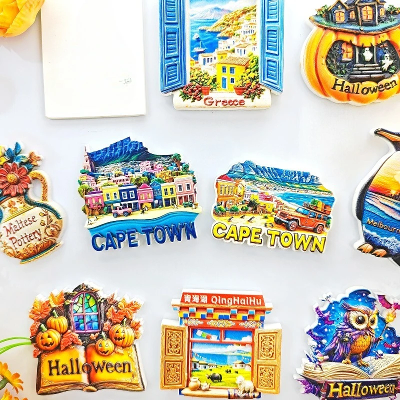 Cape Town Table Mountain Fridge Magnet 3D South African Souvenir Iconic Flat-Topped Peak Decor Unique Safari Gift with Magnet