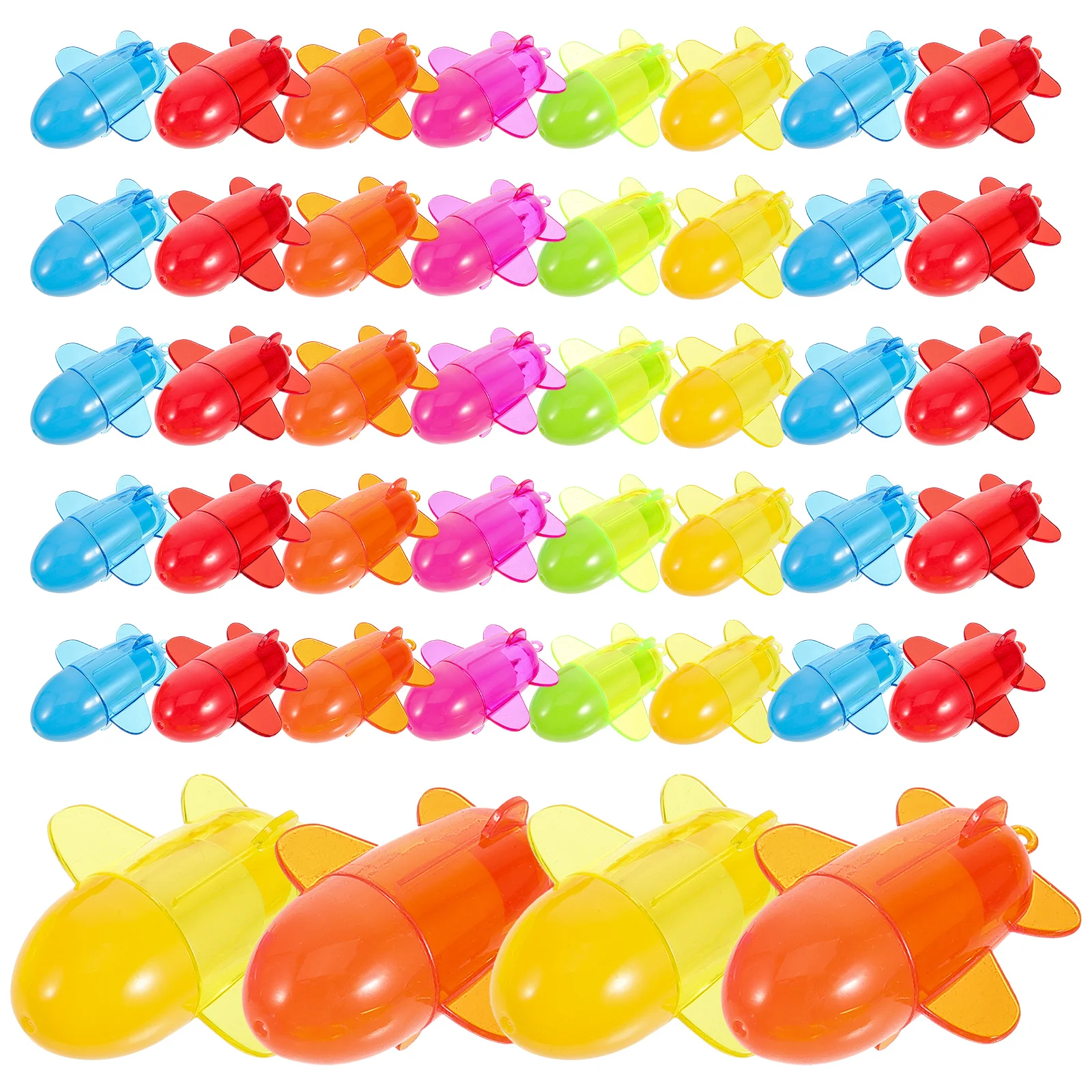 

60 Pcs Cartoon Plane Ballpoint Pens Kids Stationery Student Cute Creative Writing Supply School Gifts DIY Decorations