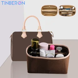 TINBERON Bag Organizer Insert Fits For Luxury Bag 25 30 35 Felt Inner Bag Makeup Cosmetic Bag Support Shape Tote Bag Accessories