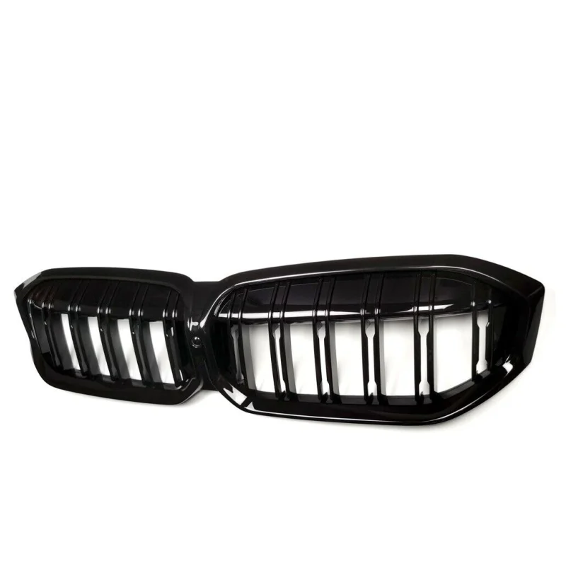 

Gloss Black Single Double Slat Diamond Grill Bumper Kidney Grill for BMW 3 Series G20 G28 LCI 2023-IN M Style Facelift Grill