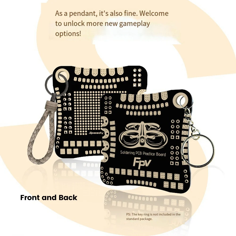 【dia-de-aCAo-de-graCa】placa-de-exercicio-de-soldagem-para-controlador-de-voo-fpv-1-unidade-para-soldagem-speedybee-placa-de-pratica-de-soldagem-pcb-fpv
