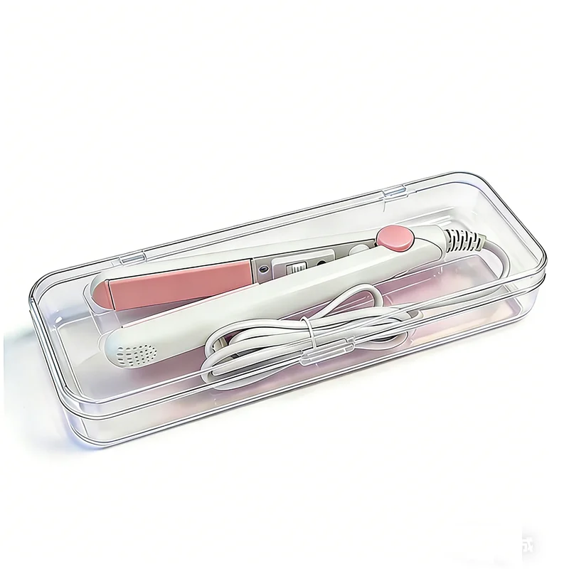 Neue Curling Eisen Mini Haarglätter Eisen Keramik Glättung Styling Werkzeuge Haar Curler Flache Eisen Bart Haarglätter