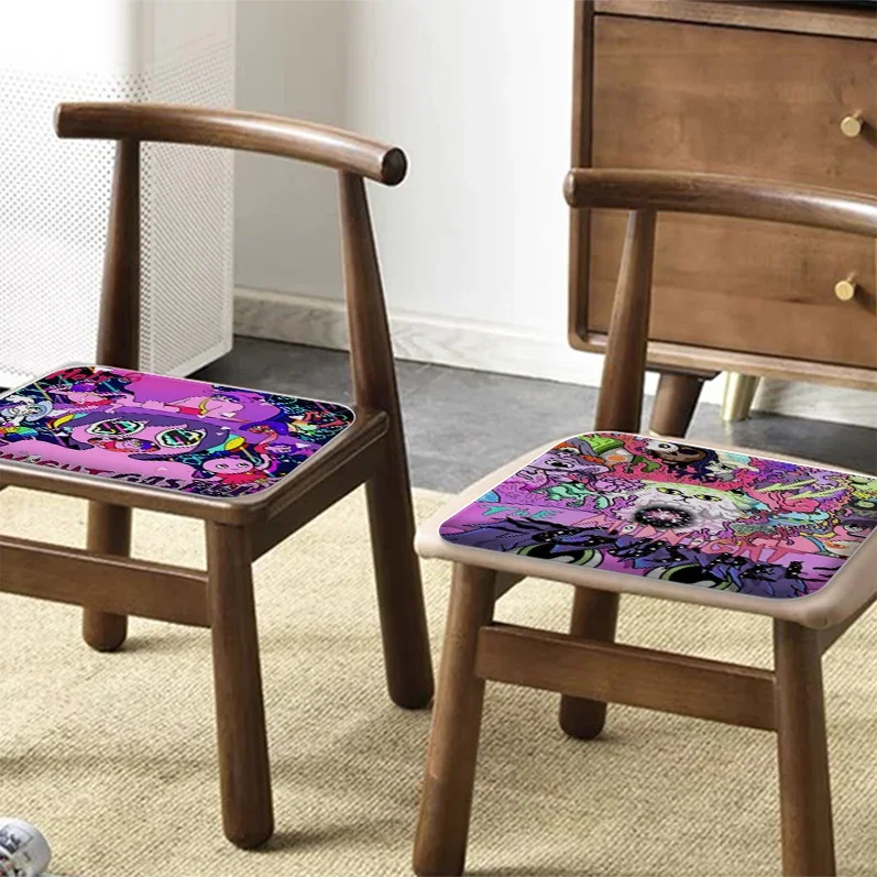 

The Midnight Gospel Round Seat Cushion Office Dining Stool Pad Sponge Sofa Mat Non-Slip Cushion Pads