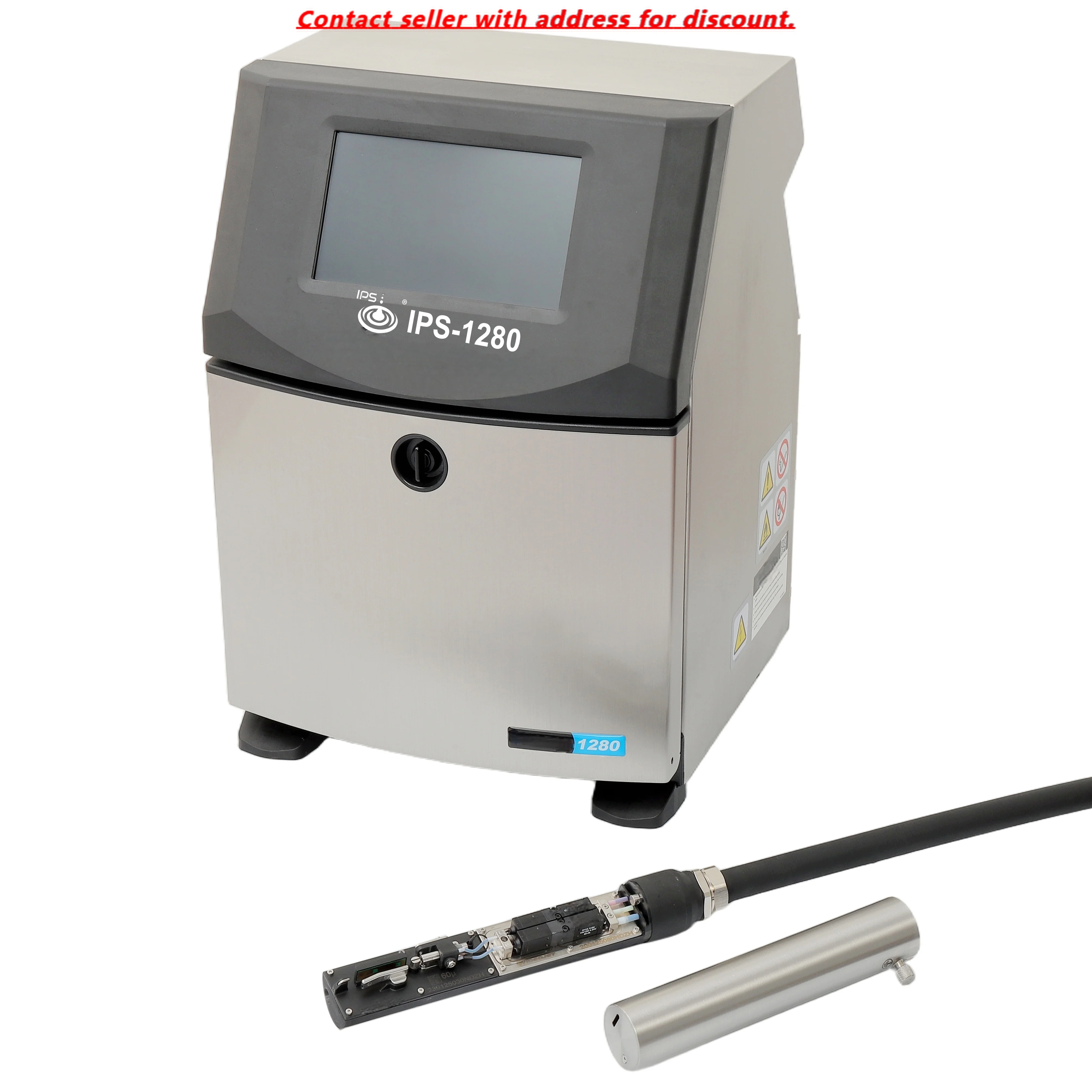 

VJ Cij Printer Continuous Inkjet Printer 1280 Inkjet Printer For Carton,box,bottle With CE Certification