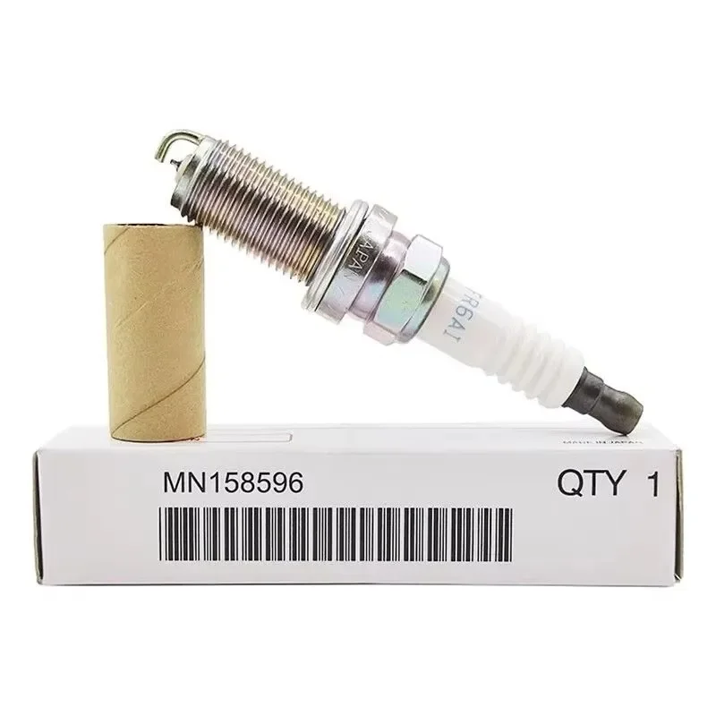 4/6PCS MN158596 LZFR6AI-3656 Iridium Spark Plug For Mitsubishi Outlander 2.4L Lancer Eclipse Galant LZFR6-AI 3656