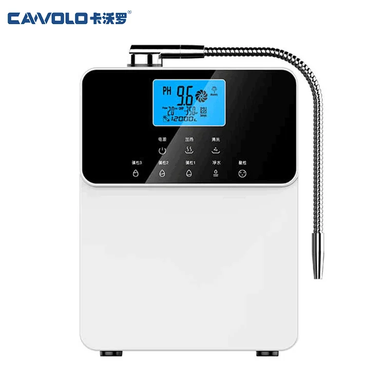 Japan Technology 3 Levels 11 Plate Platinum Coating Kangen Water Japan Korea Alkaline Ionizer Alkaline Water Machine