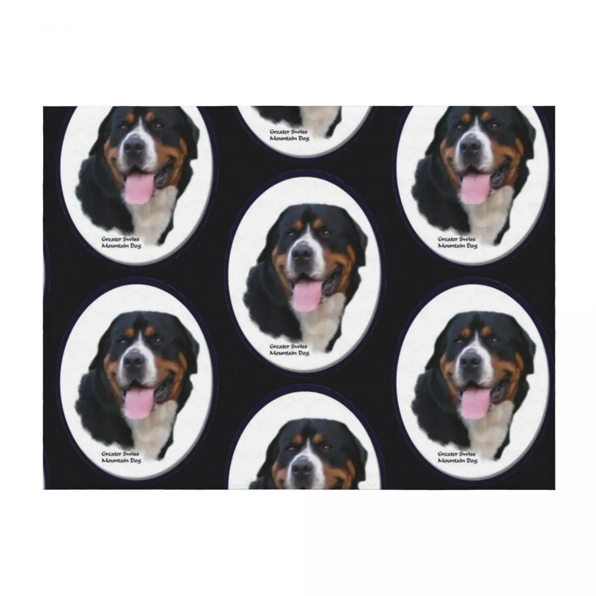 

Greater Swiss Mountain Dog Art Gifts Throw Blanket for babies blankets ands Soft Plush Plaid Plaid on the sofa Blankets
