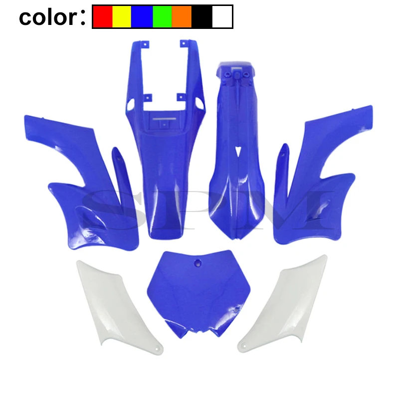 Plastic Cover Fairing Kits para crianças, pára-lamas, motor Apollo de 2 tempos, Dirt Pocket Bike, acessórios para motocicletas, 47, motor de 49cc