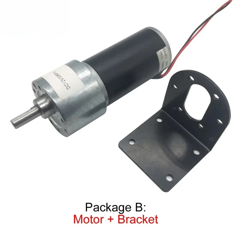 

Bringsmart JGB37-3157 DC Gear Motor – 12V/24V, High Speed, High Torque, Reversible, Customized Reduction