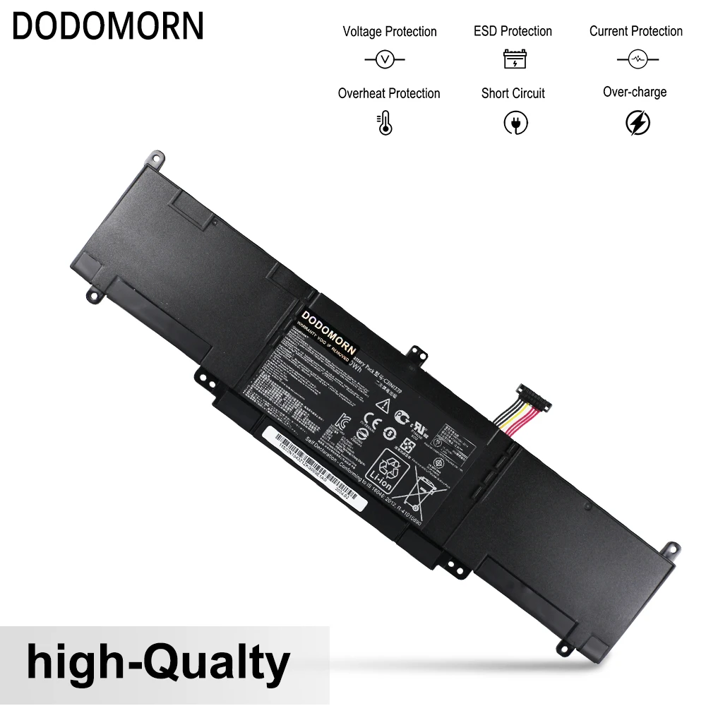 DODOMORN C31N1339 Laptop Battery For ASUS Zenbook UX303L UX303LN TP300L TP300LA TP300LJ Q302L Q302LA Q302LG UX303UA 4300mAh 50Wh