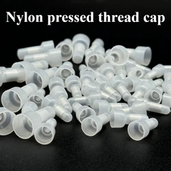 100PCS CE1 CE2 CE5 Crimp Closed Terminal Line Cap PA66 Splice Nylon Crimp Caps for Electrical Wire AWG 12-10 16-14 22-16