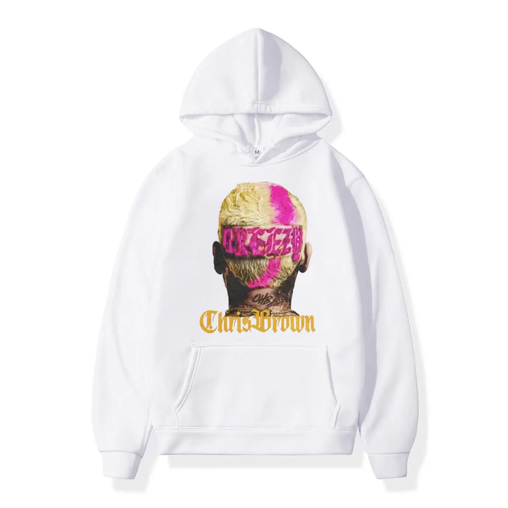 Rapper Chris Brown 11:11 Tour 2024 Graphic Hoodies Men Women Harajuku Hip Hop Pullovers Fashion Casual Long Sleeve Sweatshirts