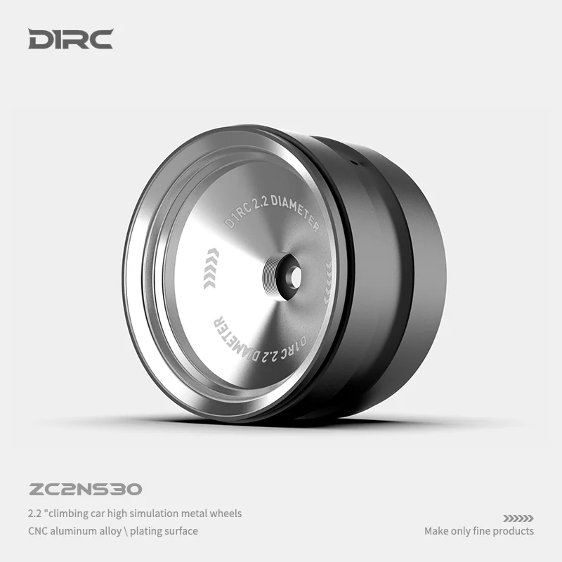 2.2-inch Metal 2nd Generation Wheel Hub CNC Rim for 1/10 RC Crawler Car Traxxas TRX4 Defender AXIAL SCX10 90046 RC4WD D90 Parts