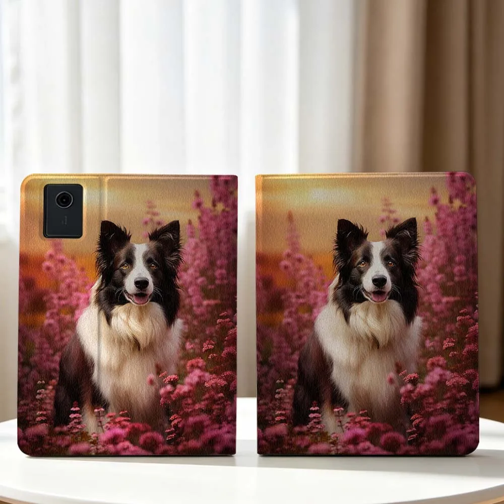 Cute Pet Dog Flowers For Lenovo Xiaoxin Pad Pro Tab P12 P11 11 13 11.2 inch K11 Plus Pen Tray Tablet Case Soft