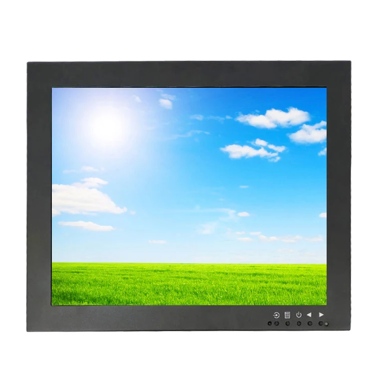 15 inch LCD monitor 1000 nits for outdoor support image reversing