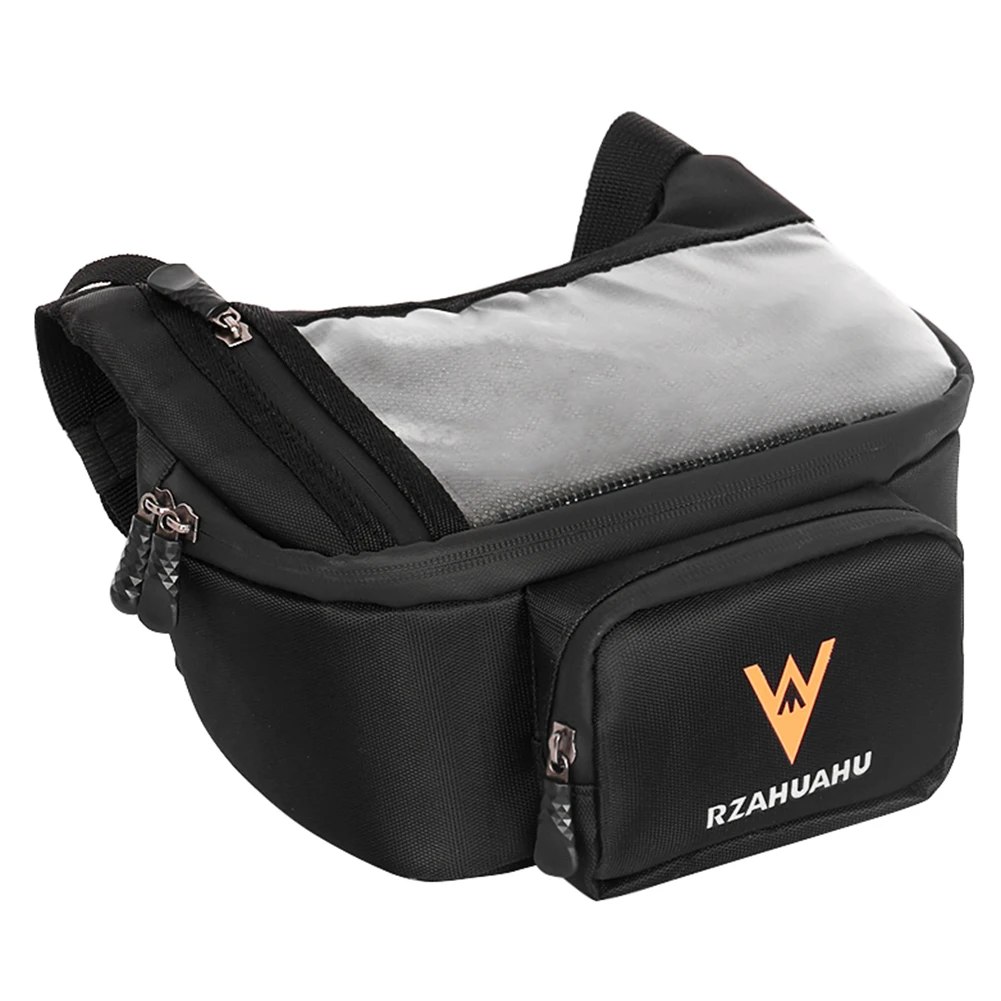 Touch Screen Motorcycle Handlebar Bag Large Capacity Motorbike Travel Bag Multifunction Waterproof Motorbike Accessories