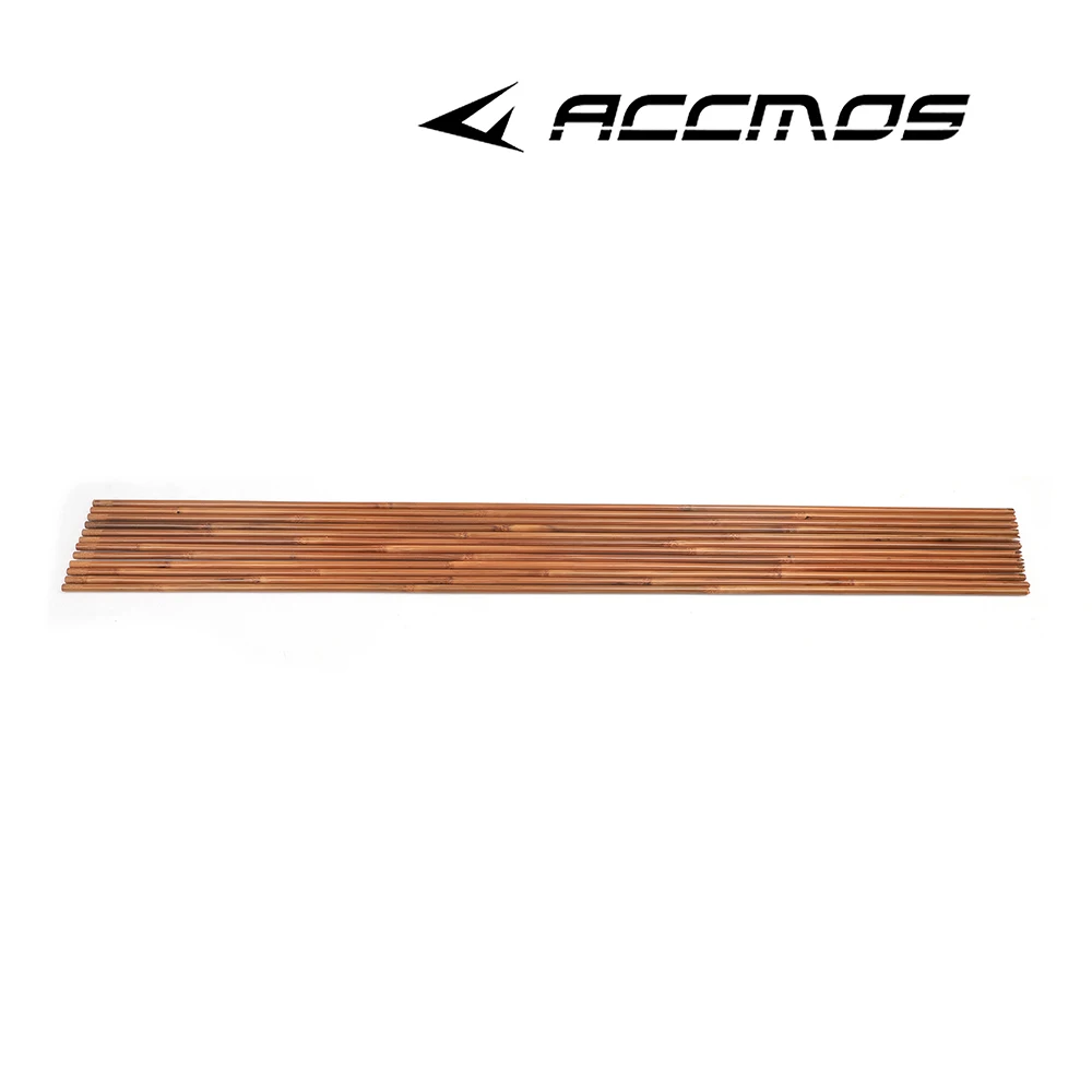 6/12 pz bambù freccia albero OD7mm OD8mm per tiro con l\'arco freccia di bambù fai da te freccia di bambù all\'ingrosso