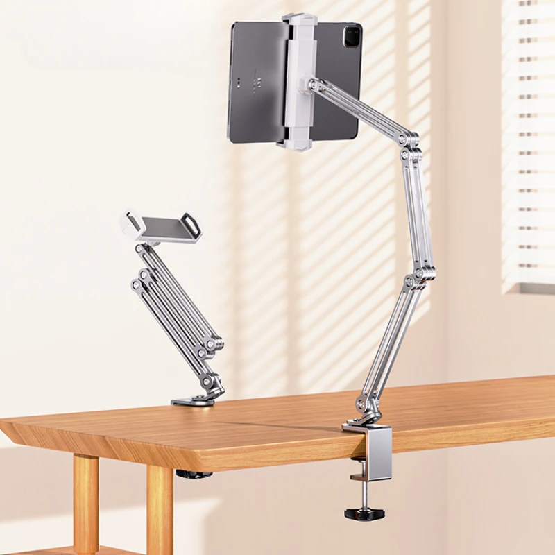 Mobile phone tablet special bracket desktop cantilever lazy rotatable adjustable bed bedside support frame