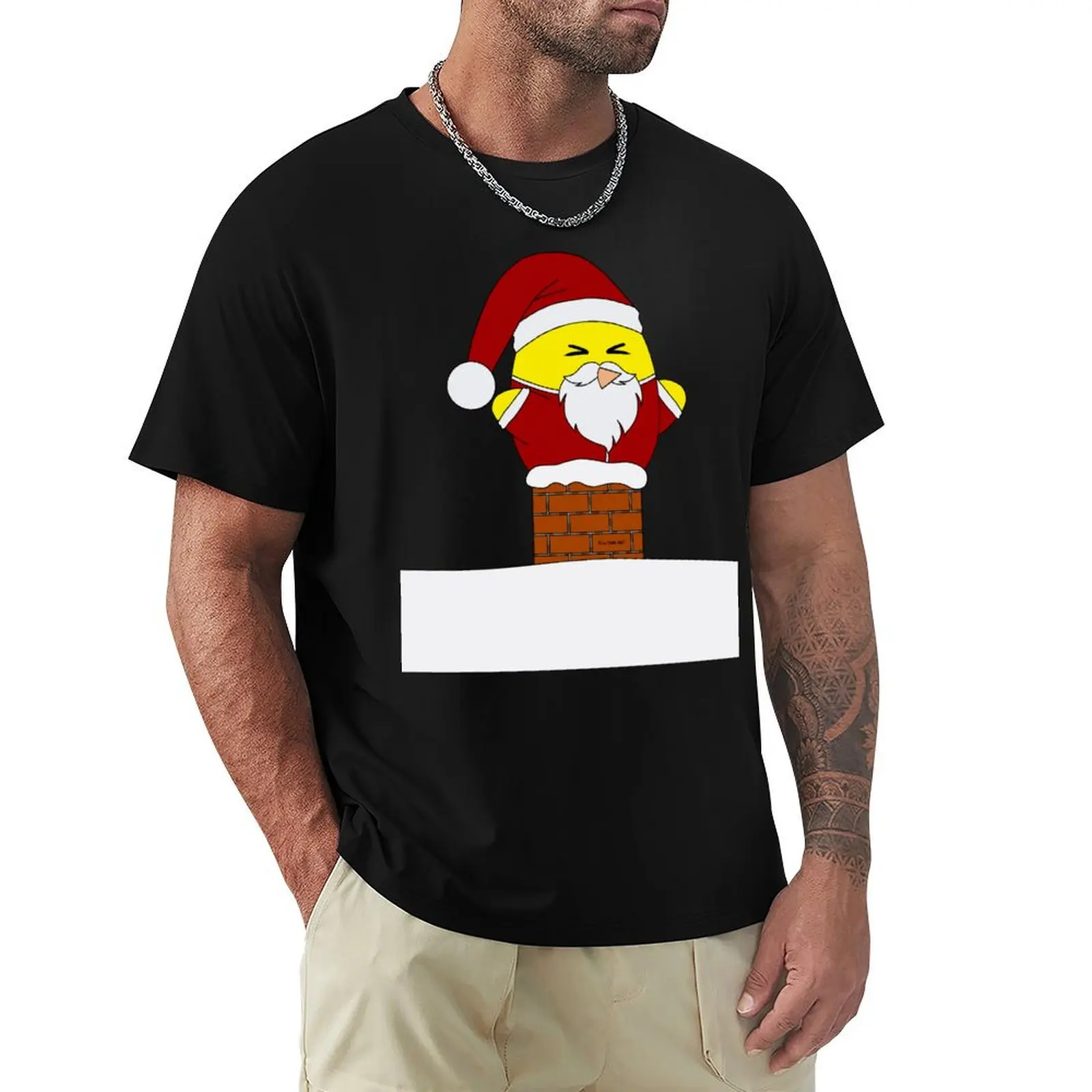 Christmas Chick T-Shirt Soft Touch Basic Cotton T-Shirt