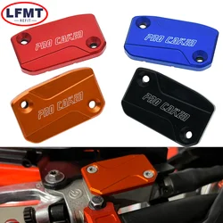 Motorcycle CNC Front Brake And Clutch Fluid Reservoir Cover Cap For KTM SX EXC EXCF SMR SXF XCF EXC 125 150 250 300 350 450 500