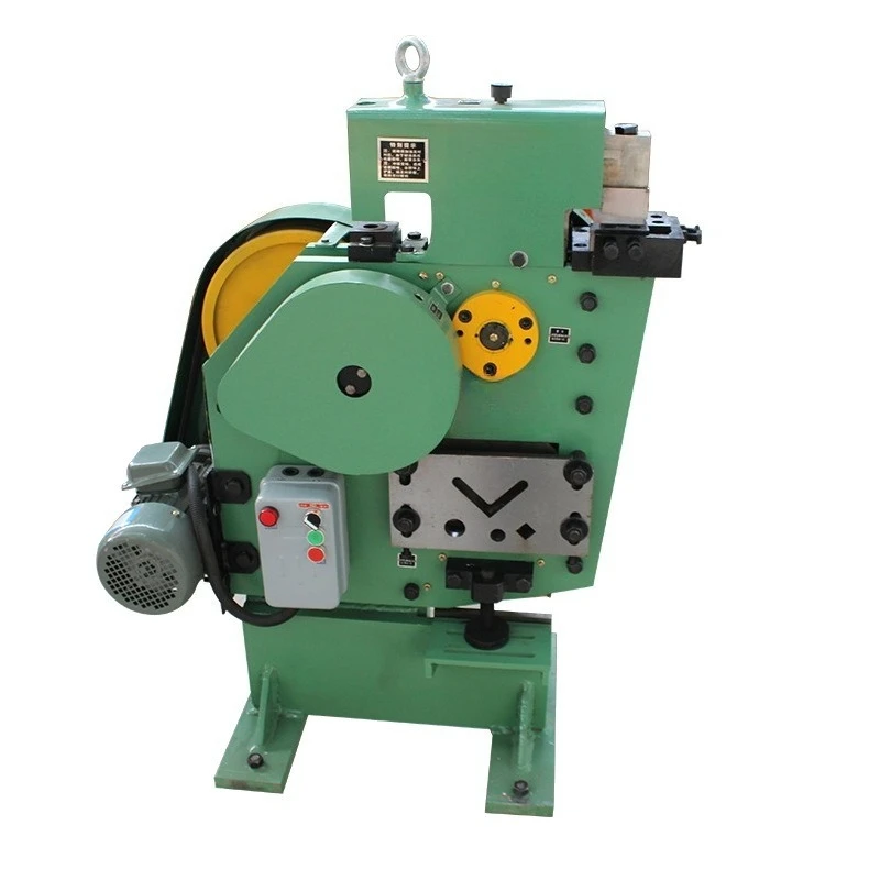 Multifunctional angle iron shearing machine, electric combined punching and shearing machine 8B/14B punching and shearing