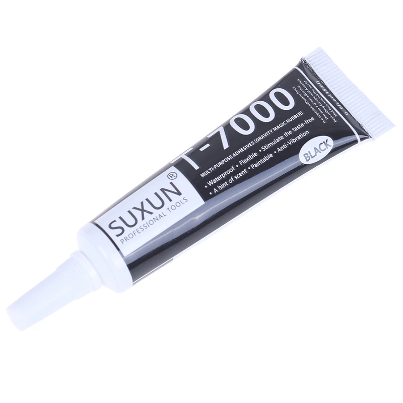 15ML T-7000 Black Glue Mobile Phone Metal Screen Frame Repair Diamond Adhesive Liquid Glue