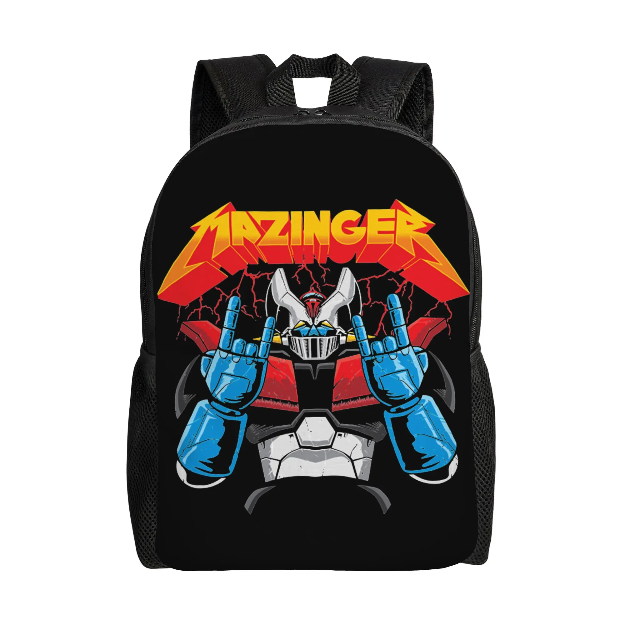 

Рюкзак Mazinger Z Grendizer для мужчин и женщин, повседневный студенческий рюкзак для работы, Goldorak Actarus, сумка через плечо для ноутбука, прочная сумка для компьютера