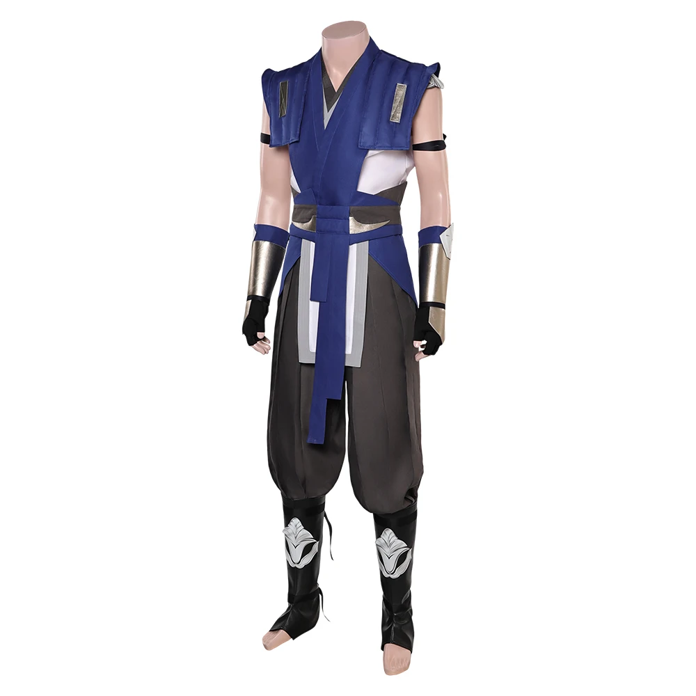 Mortal Cos Kombat Pad ontariCosplay Costume pour hommes adultes, déguisement, uniforme, haut, pantalon, masque, tenue, Halloween, carnaval, imbibé