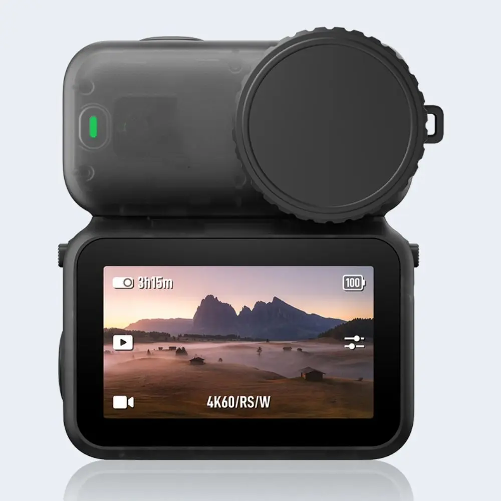 New Silicone Lens Cover Dust-proof Anti-Scratch Lens Protective Case Lightweight Lens Guard for DJI Osmo Nano Camera Accessories