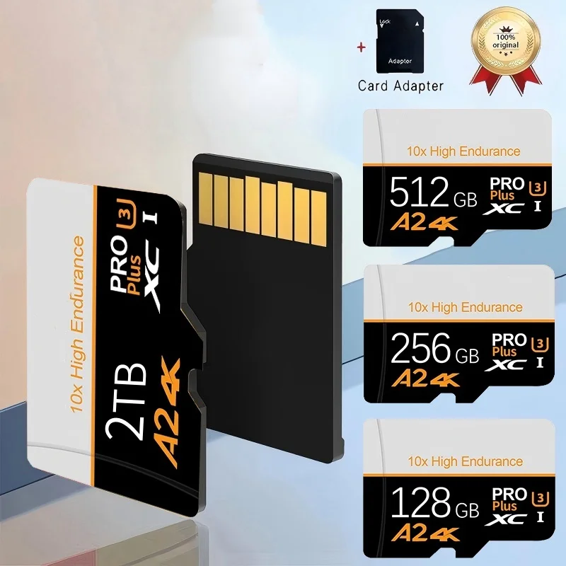 NEW 2TB High Speed Expansion Mobile Phone Memory Card TF Card 1TB Mini SD Card 512GB TF SD Card For Nintendo Switch Camera