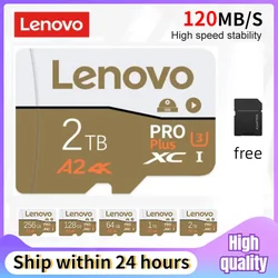 Lenovo 2TB 1TB High Speed Memory Card 128GB Class 10 V30 V60 Mini SD Card U3 Micro TF SD Card 512GB TF Card For Nintendo Switch