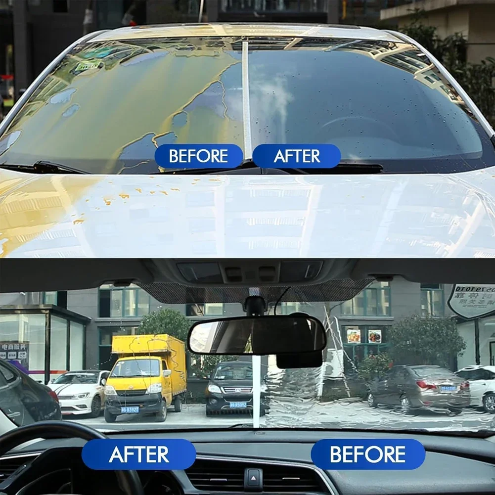 Car Rainproof Oil Film Remover Automobile Windshields Glass Anti-Fogging Cleaner Car Window Agent Coating Defog Paint Cleaner