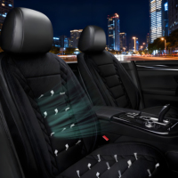12V Car Cooling Heating Seat Cushion 2 In 1 Summer Cool&Winter Heated Cooling Air Vent Seat Chair Cover Car Seat Cooler Pad Fan