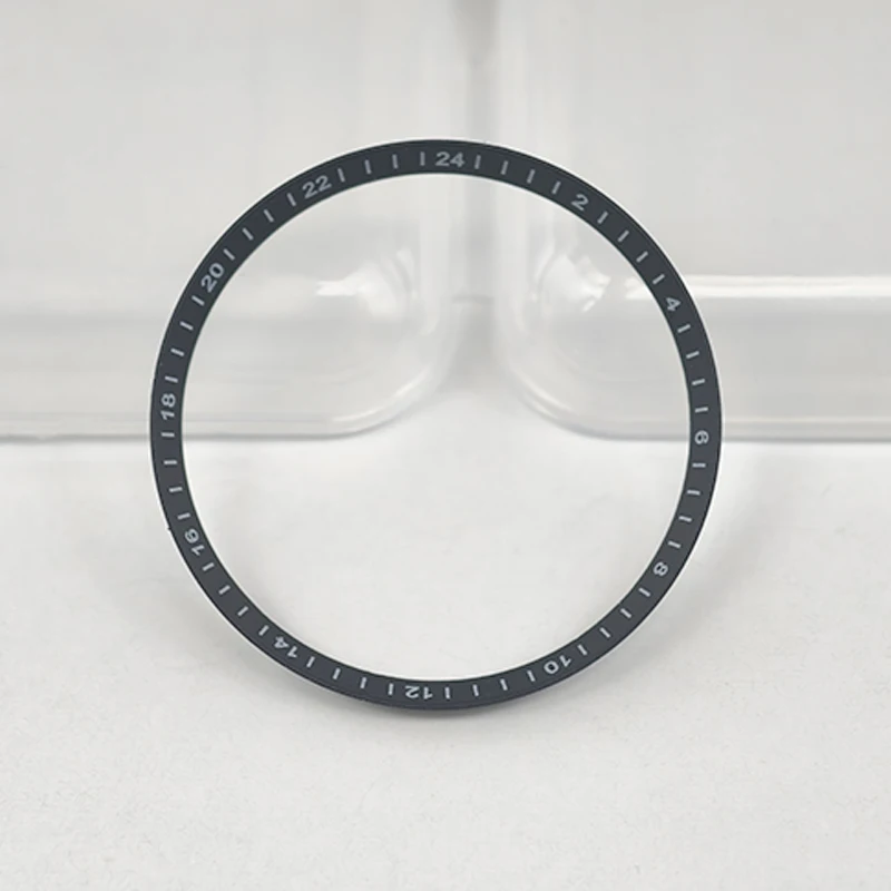 ضياء 30.5 مللي متر ساعة الفصل خواتم يناسب SKX007 SKX009 SRPD حافظة البلاستيك الحلقة الداخلية NH35 NH36 حركة ساعة رجالي تجديد أجزاء #4