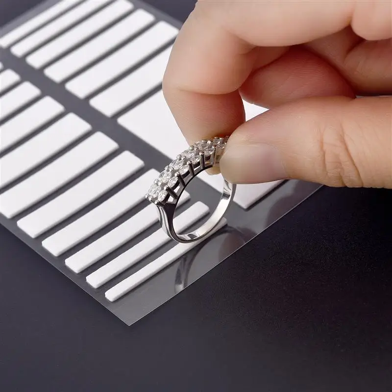 Ring Sizer Anti Lost Invisible Ring Fixed Tightener Reducer Resizing Sticker Transparent Ring inner Size Adjuster