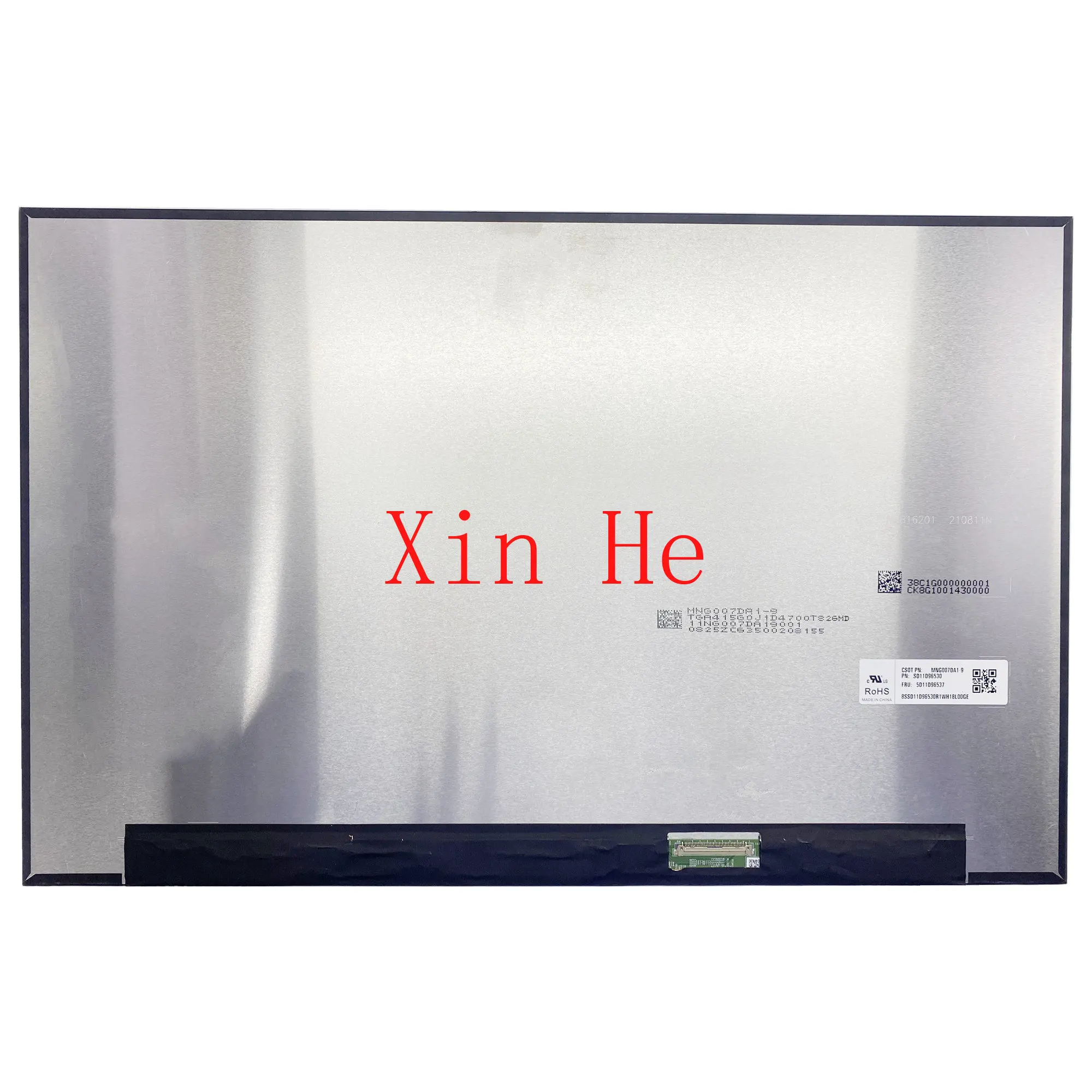 

16,0 ''165Hz MNG007DA1-9 Laptop LCD Screen Display Panel 2560*1600 EDP 40 Pins 100% sRGB