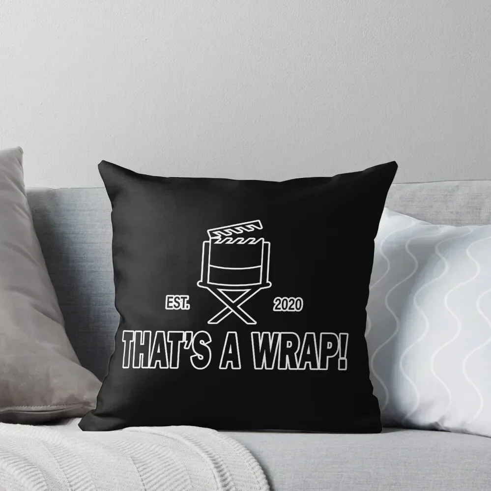 

THAT'S A WRAP Throw Pillow Decorative Sofa Cushion Pillow Decor Pillow Cover Ornamental