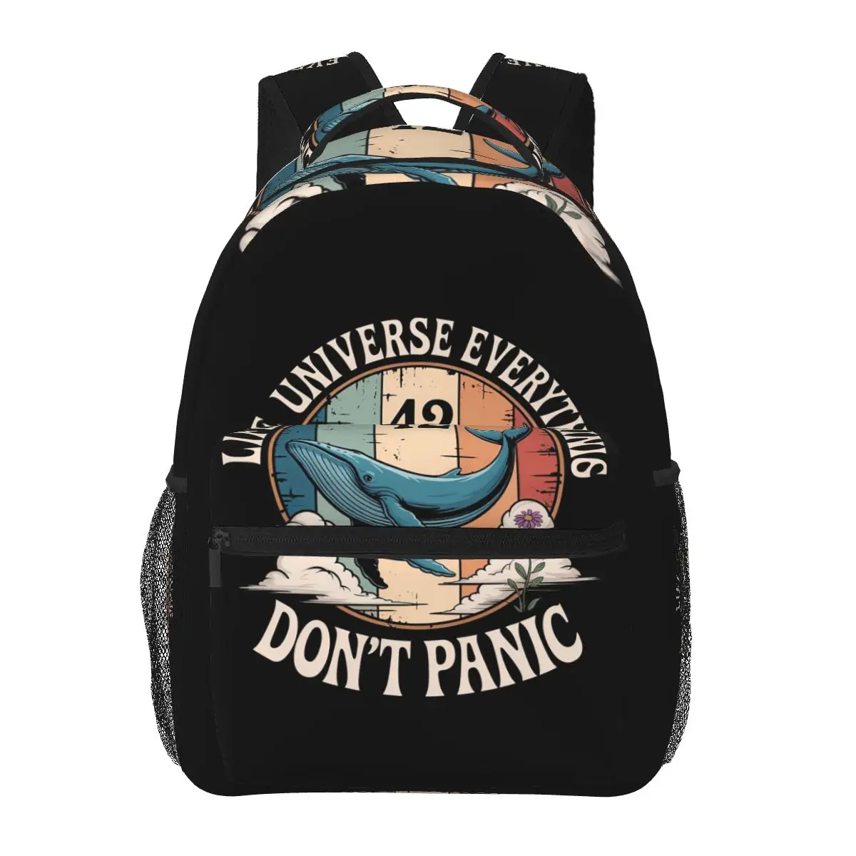 Life Universe Everything 42 Science Fiction Space Lovers Backpacks Boys Girls Bookbag Children School Bags Rucksack Shoulder Bag