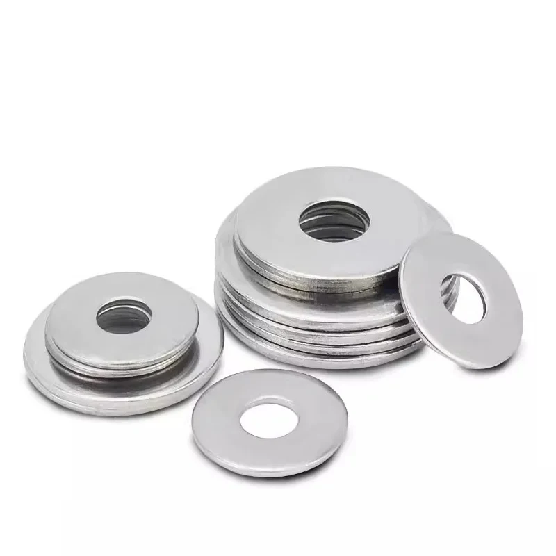 

M8 GB96 304 Stainless Steel Extra Large Flat Washer / Oversized Plain Washer with Wide Bearing Surface