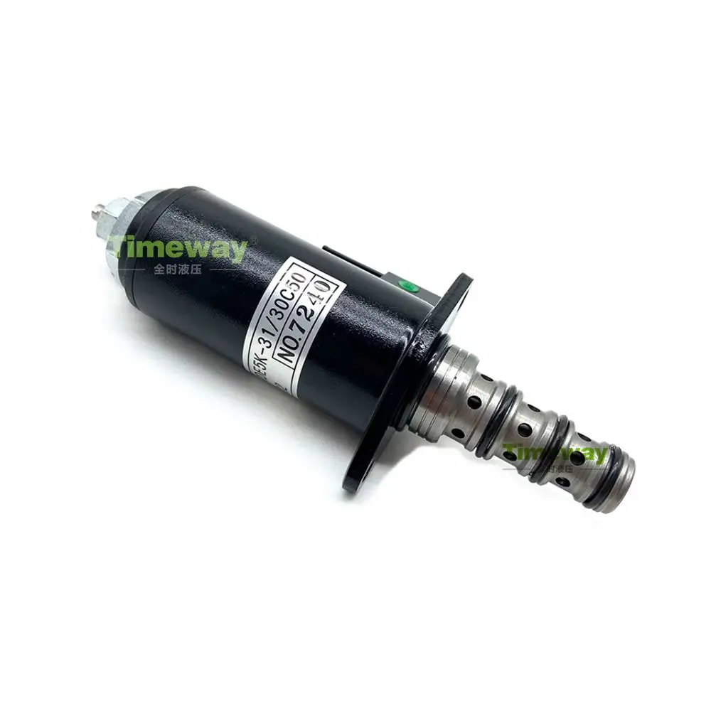 Proportional Solenoid Valve for Hydraulic Pump Fit for KOBELCO SK200 SK210 SK230 SK260 SK350‑6E‑8 Super‑8