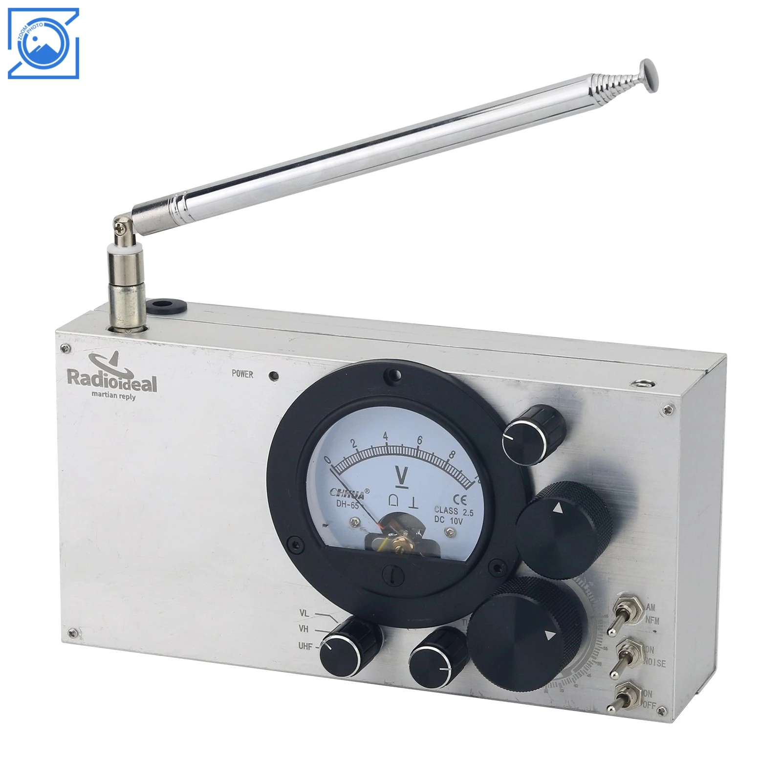 

Wide-band Portable Full Band Radio Receiver 45-870MHz for Aviation Communication Frequency Receiving