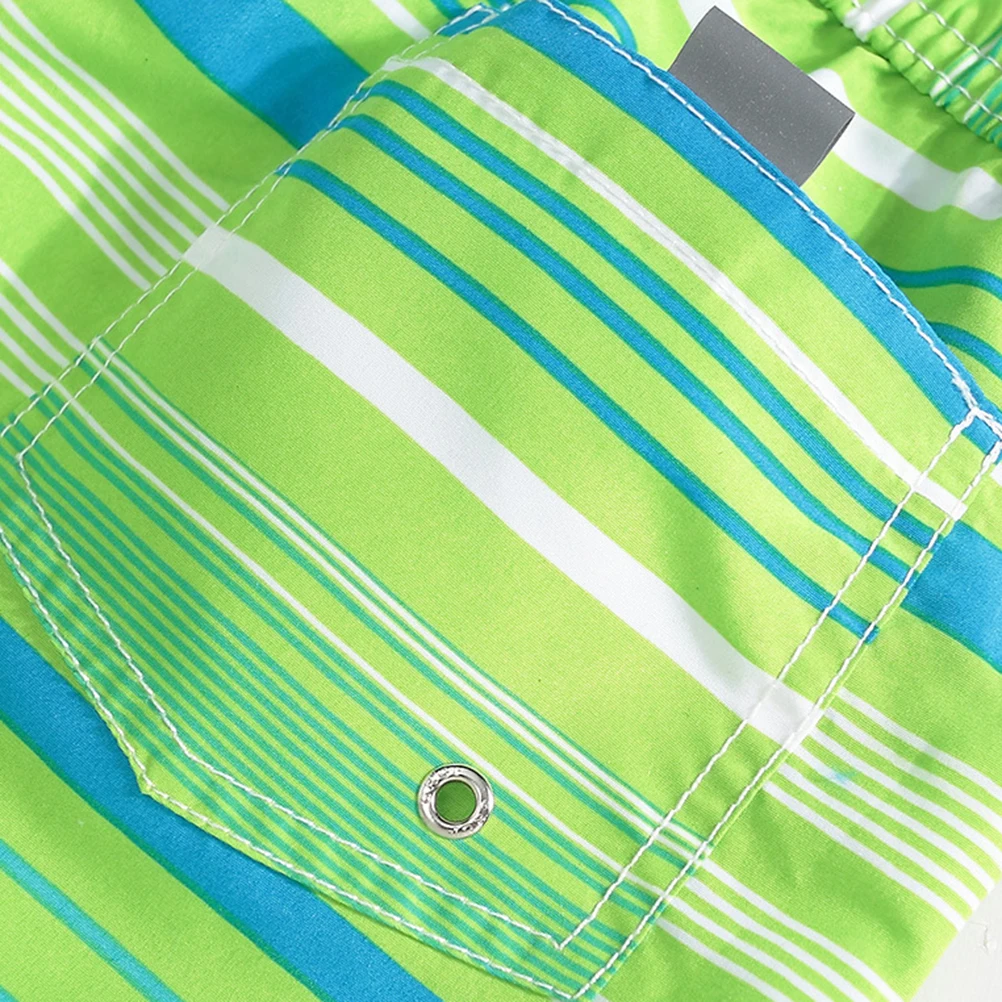 

Children Swimwear Polyester Swimming Trunks Fluorescent Swim Shorts Trunks Suitable 7-8 Years Beach Board Shorts