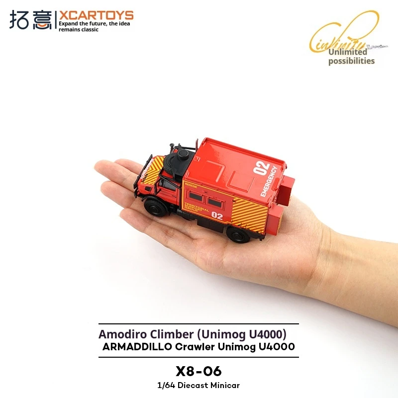 TaoYi 1/64 مقياس سبيكة سيارة الإنقاذ نموذج عرض قطعة RV لعبة السيارة غير راديو التحكم نموذج النقل تحصيل #6