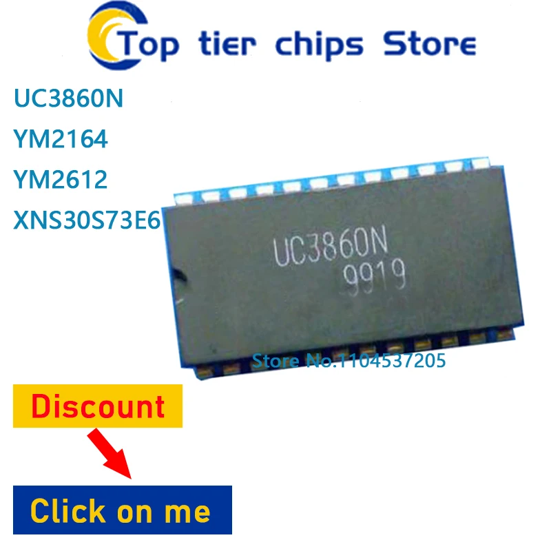

1-5 шт./лот UC3860N YM2164 YM2612 XNS30S73E6 DIP24 100% НОВЫЙ