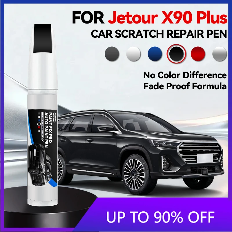 

Карандаш для подкраски Chery Jetour X90 Plus 1990-2026, средство для ремонта лакокрасочного покрытия, удаления царапин, автоаксессуары, черный W