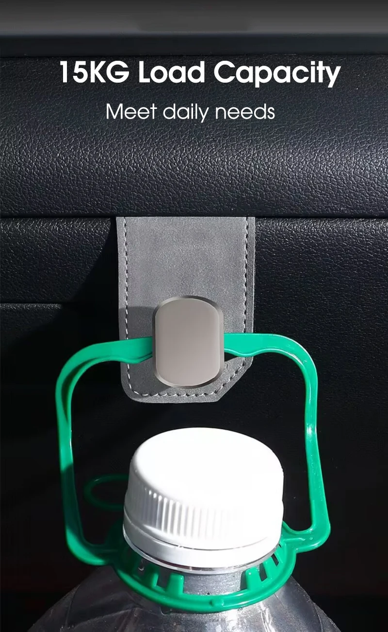 TazerApex Universeller Auto-Handschuhfach-Haken, Aufbewahrungshaken für Handschuhfach, Hängehaken für Taschen, Hüte und Geldbörsen – Detail 7