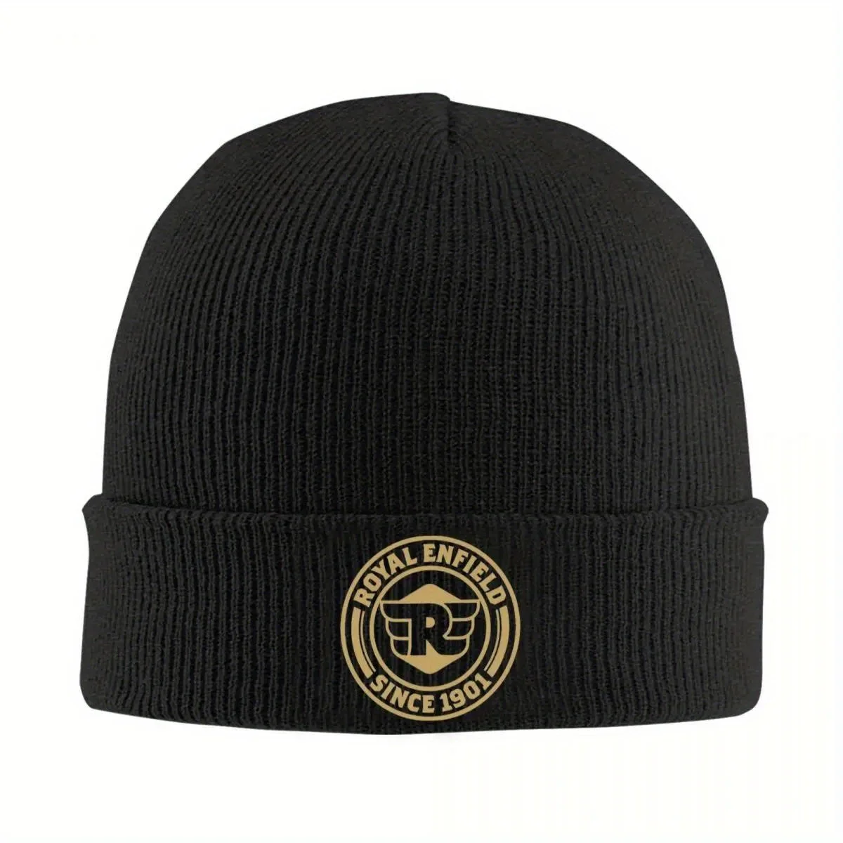 Royal Enfields Since 1901 Knitted Hat Women's Men's Skullies Beanies Winter Hat Motorcycle Warm Cap