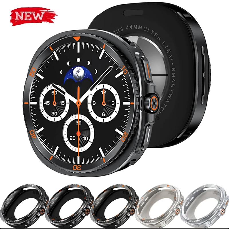 

Rugged Bezel Case for Samsung Galaxy 8 44mm 40mm Protector Aluminium Alloy Protective Cover Galaxy watch8 Accessories