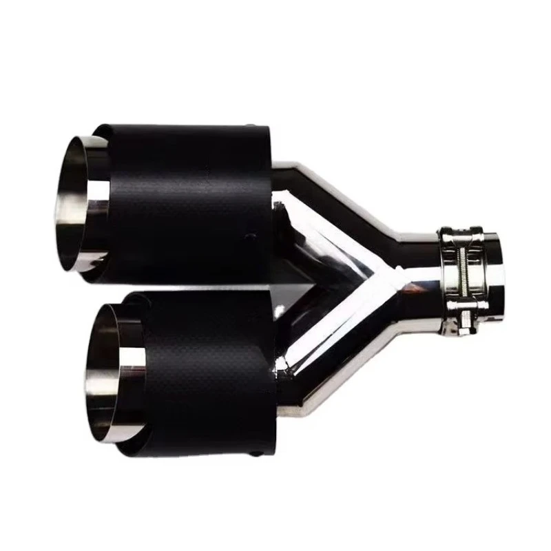 

SXLL Akrapovic Exhaust System Muffler Advanced Exhaust Pipe Muffler Exhaust Tip High Performance 304 Stainless Steel Carbon Fibe